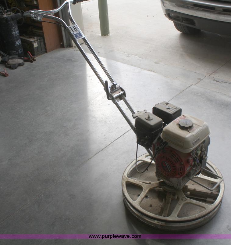 image for item U9681 Terex Bartell 24" power trowel with pan