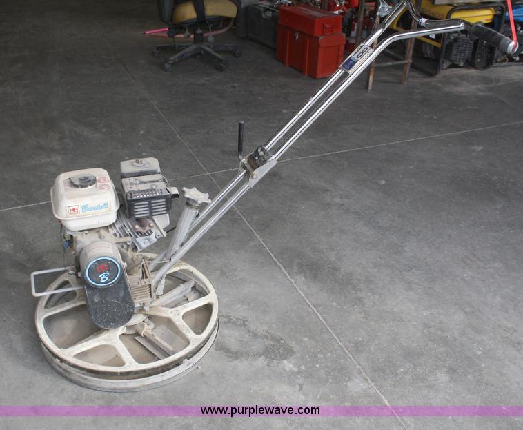 image for item U9681 Terex Bartell 24" power trowel with pan