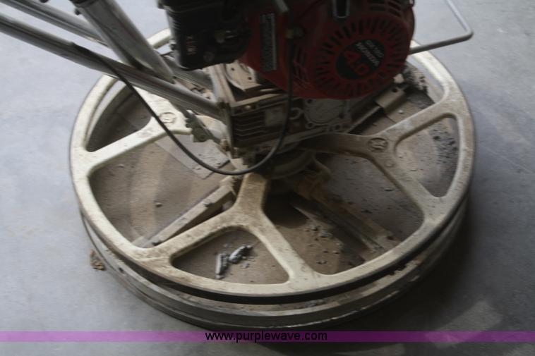 image for item U9681 Terex Bartell 24" power trowel with pan