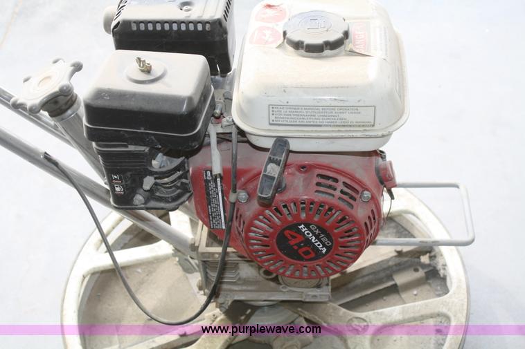 image for item U9681 Terex Bartell 24" power trowel with pan