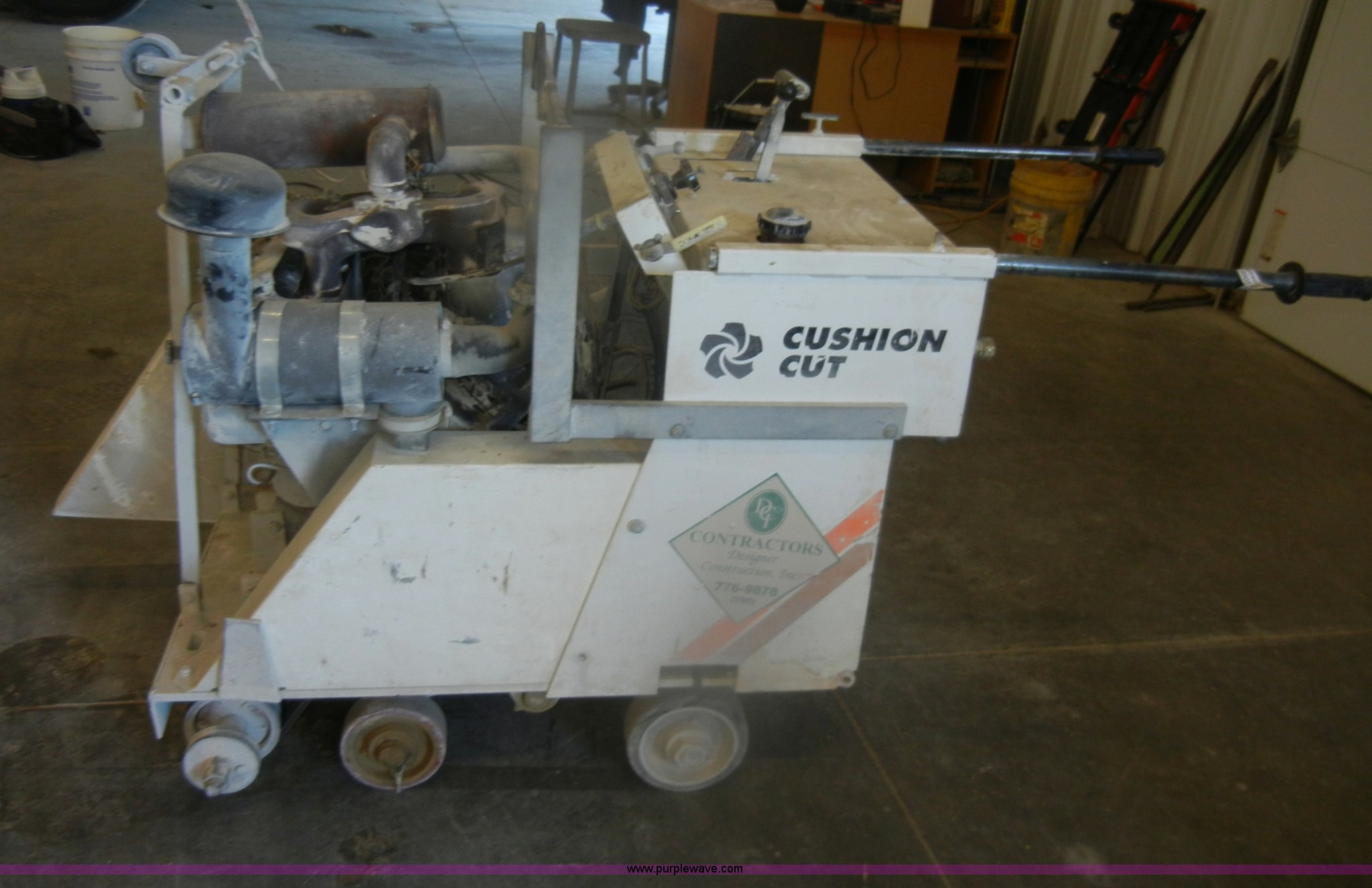 Cushion Cut concrete saw in Manhattan , KS Item O9503 sold Purple Wave