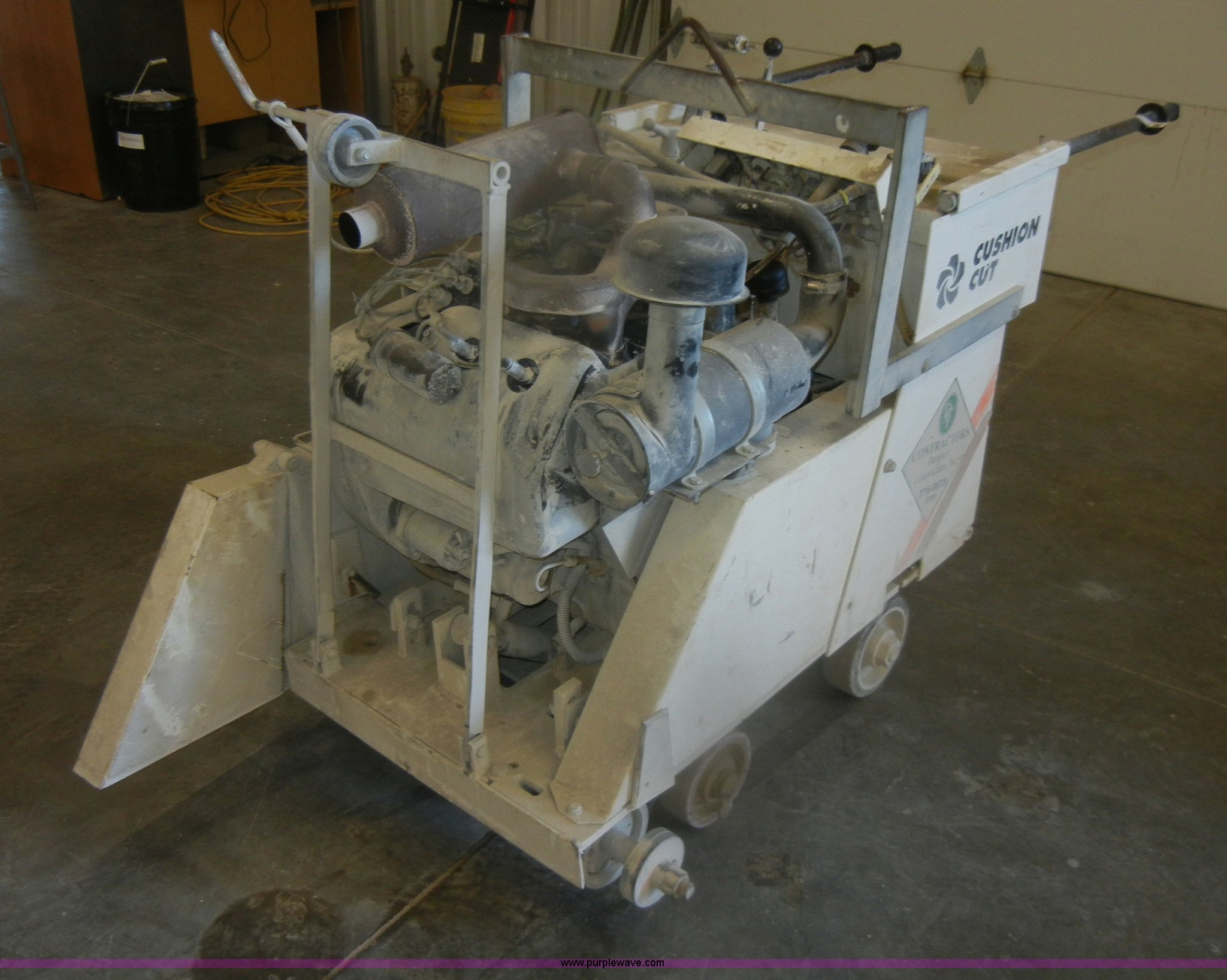 Cushion Cut concrete saw in Manhattan , KS Item O9503 sold Purple Wave