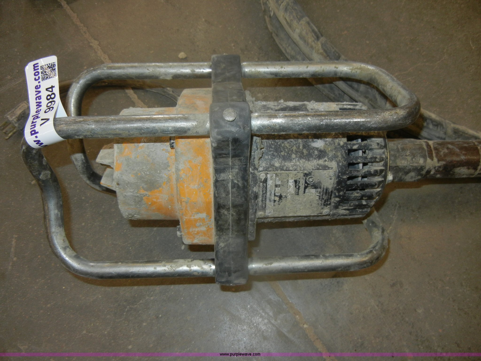 Wyco concrete vibrator in Manhattan , KS Item V9984 sold Purple Wave