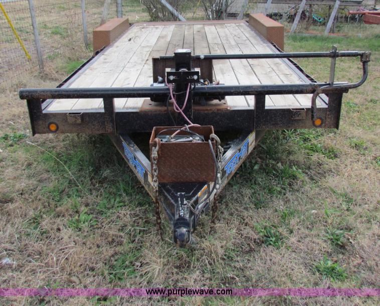 image for item B1660 2011 Top Hat 20' equipment trailer