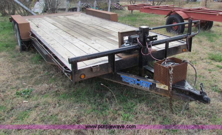 image for item B1660 2011 Top Hat 20' equipment trailer