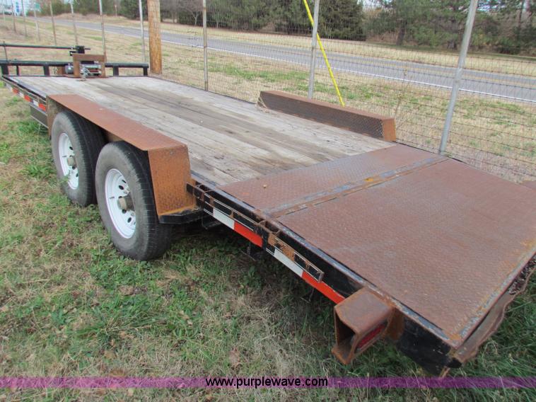 image for item B1660 2011 Top Hat 20' equipment trailer