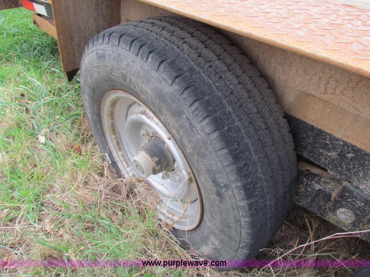 image for item B1660 2011 Top Hat 20' equipment trailer