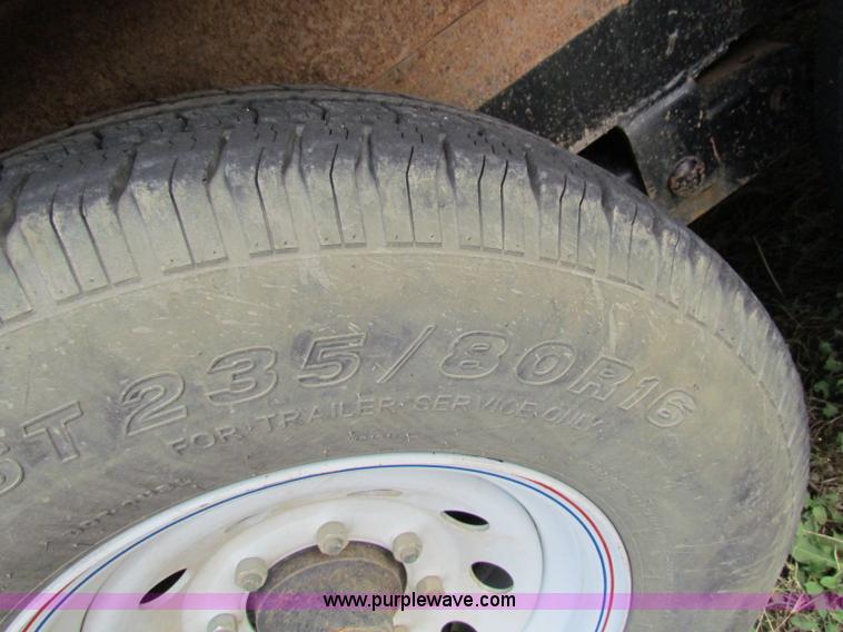 image for item B1660 2011 Top Hat 20' equipment trailer