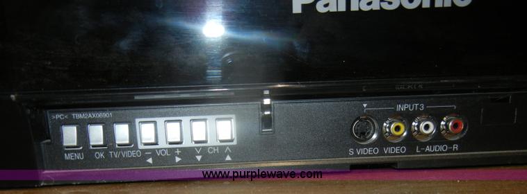 image for item C9917 Panasonic 58" plasma television