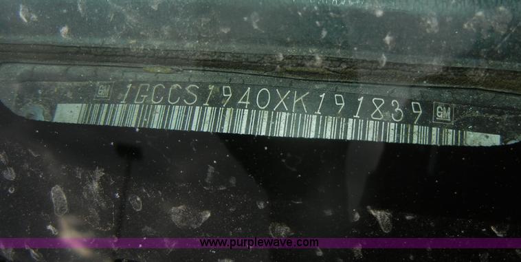 image for item D4650 1999 Chevrolet S10 LS