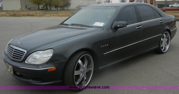 image for item D4730 2000 Mercedes Benz S430