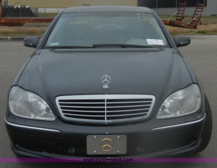 image for item D4730 2000 Mercedes Benz S430