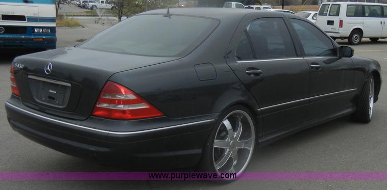 image for item D4730 2000 Mercedes Benz S430