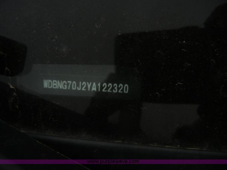 image for item D4730 2000 Mercedes Benz S430