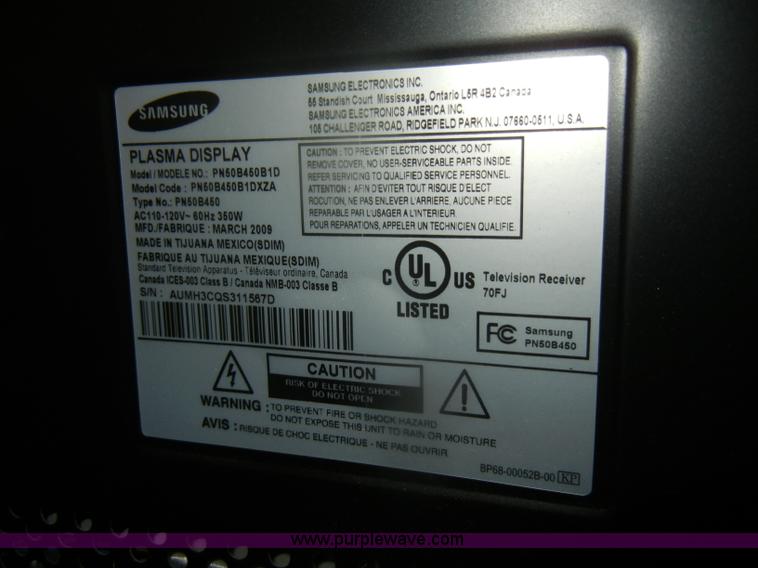 image for item F9234 Samsung 50" television