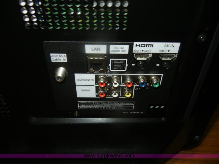 image for item F9237 Panasonic 60" plasma television