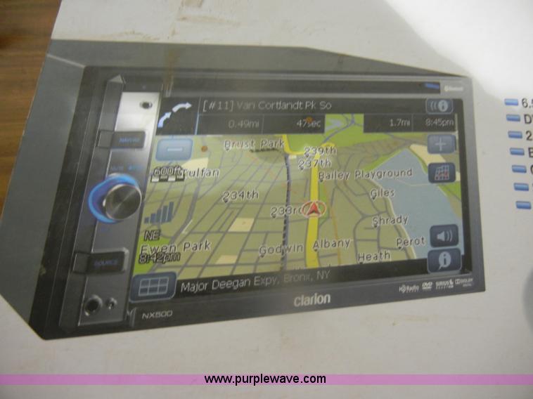 image for item F9239 Clarion NX500 6.5" touch screen DVD/GPS