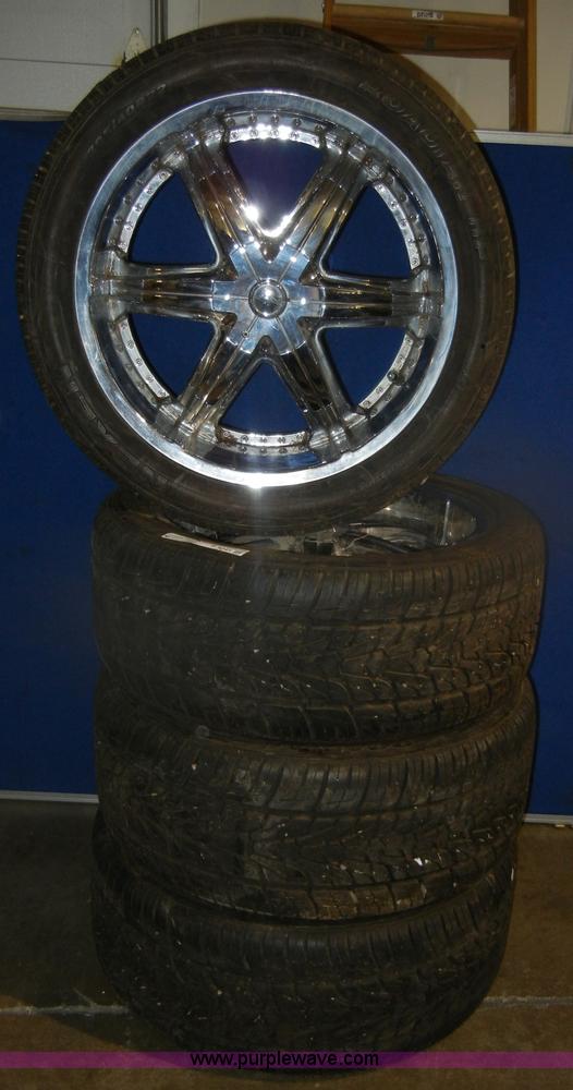 image for item F9241 (4) Nexen Roadian HP tires with rims