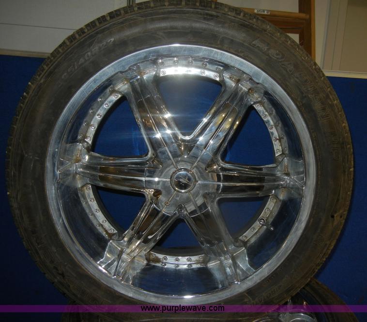 image for item F9241 (4) Nexen Roadian HP tires with rims