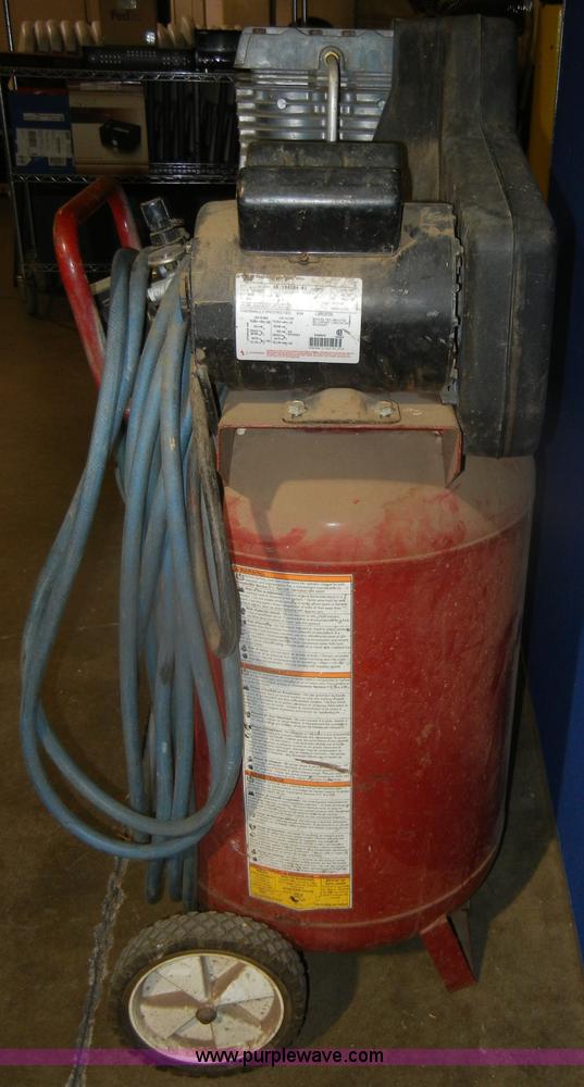 image for item F9244 Coleman Magna Force 27 gallon air compressor