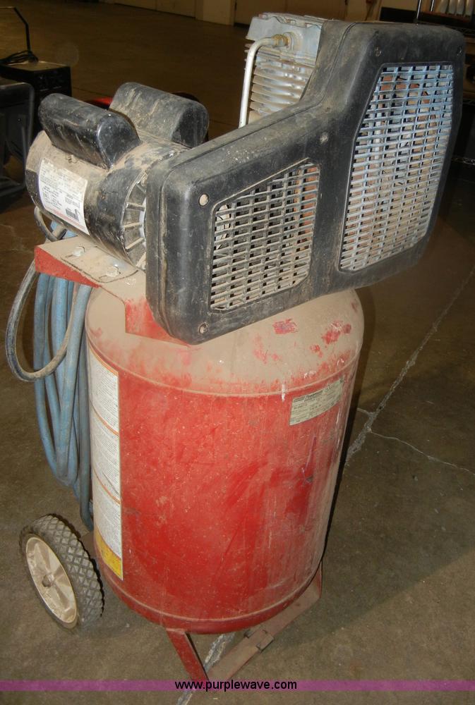 image for item F9244 Coleman Magna Force 27 gallon air compressor