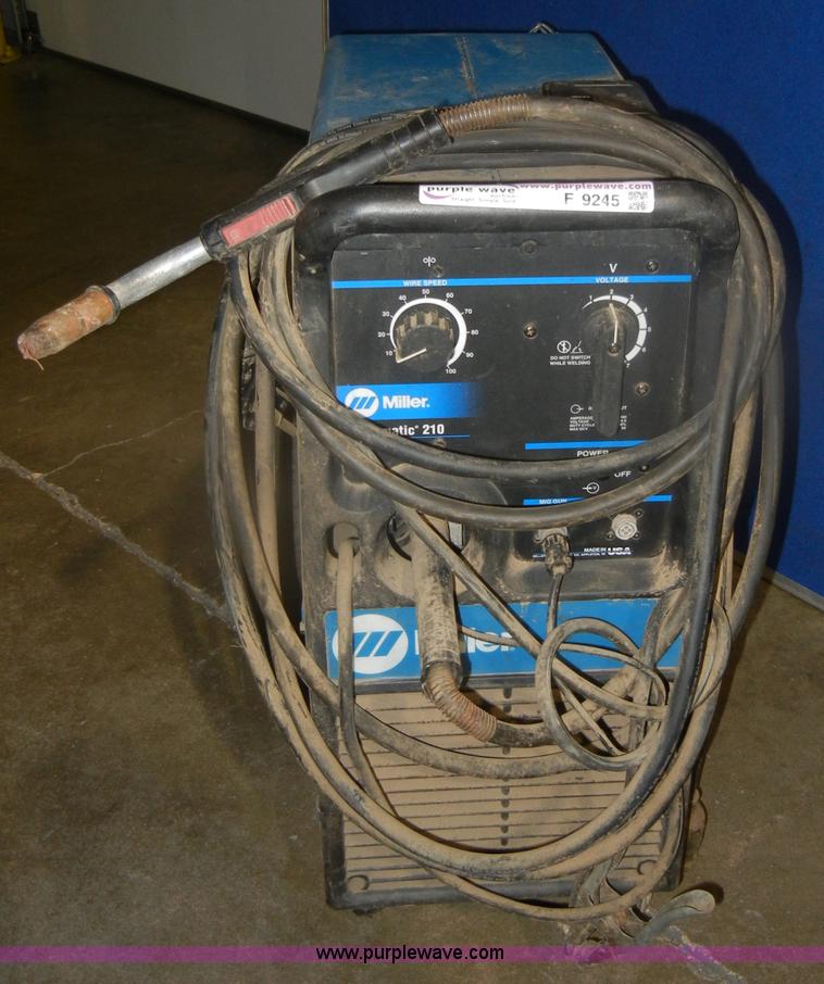 image for item F9245 Miller Millermatic 210 welder