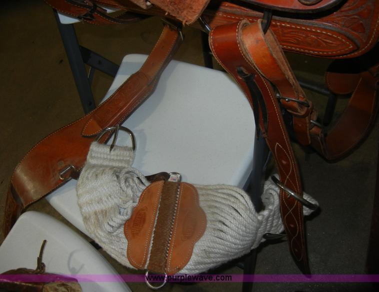image for item F9248 Billy Cook roping saddle