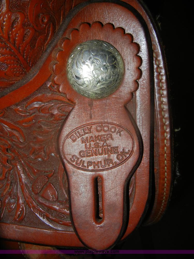 image for item F9248 Billy Cook roping saddle