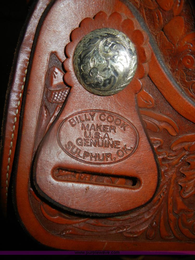 image for item F9248 Billy Cook roping saddle