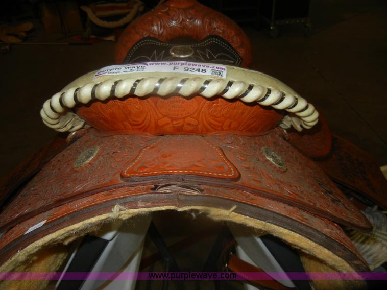 image for item F9248 Billy Cook roping saddle