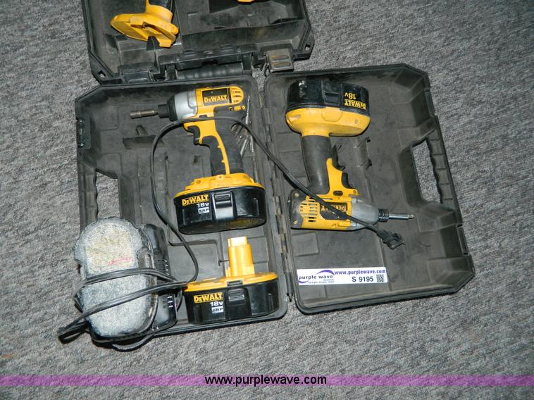 image for item S9195 DeWalt drill and drill drivers