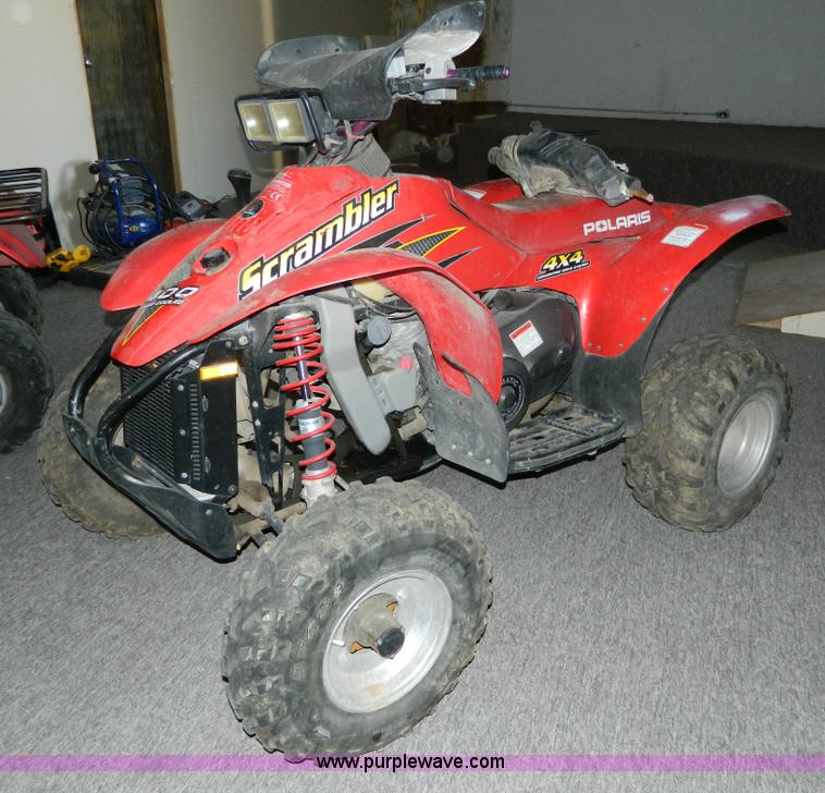 image for item S9202 2000 Polaris Scrambler ATV