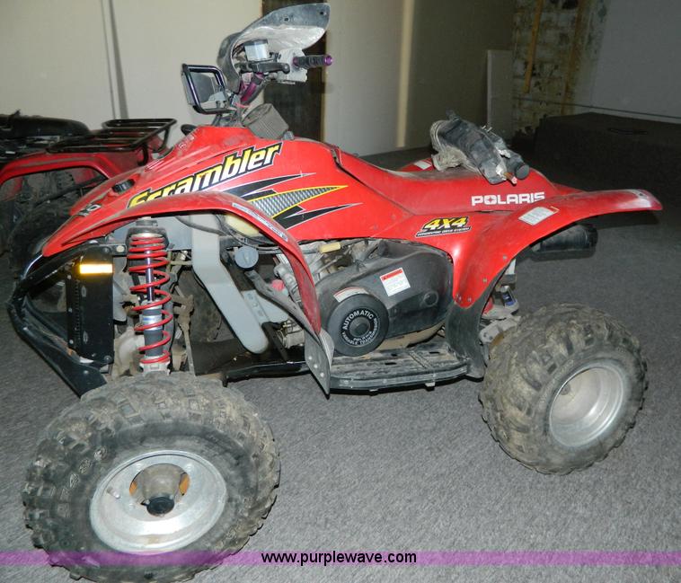 image for item S9202 2000 Polaris Scrambler ATV