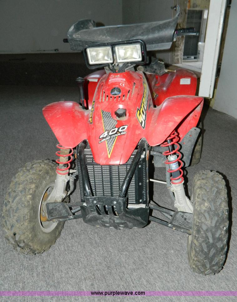 image for item S9202 2000 Polaris Scrambler ATV