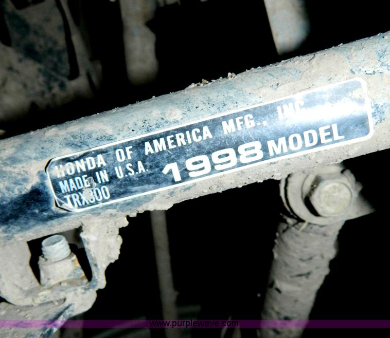 image for item S9203 1998 Honda Four Trax ATV