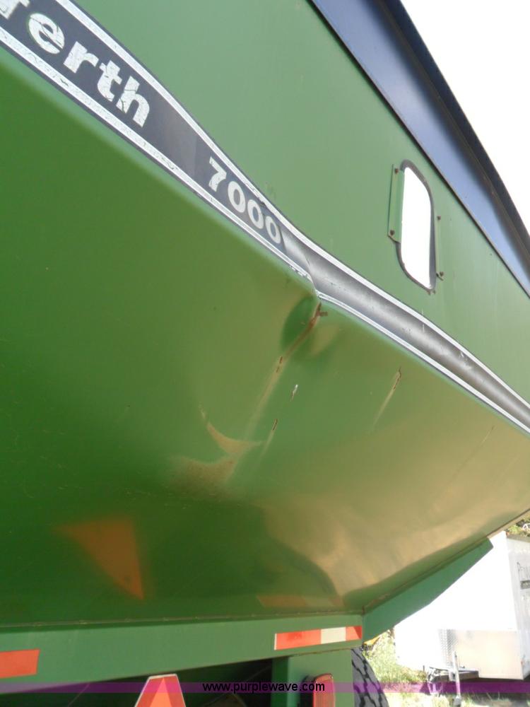 image for item B1612 Unverferth 7000 corner auger grain cart