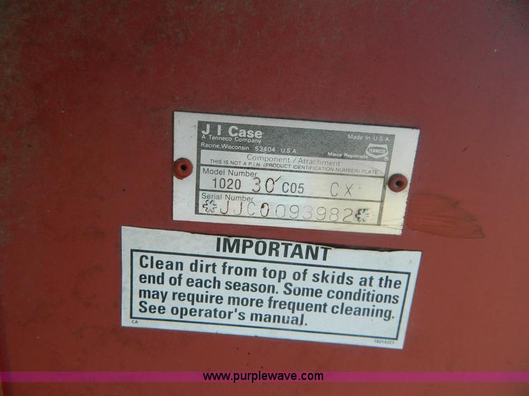 image for item B3956 1994 Case IH 1020 flex header