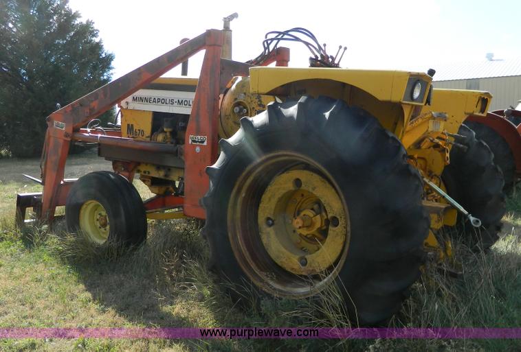 image for item B3968 1967 Minneapolis Moline M670 tractor