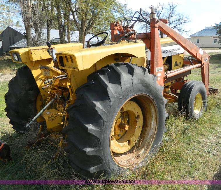image for item B3968 1967 Minneapolis Moline M670 tractor