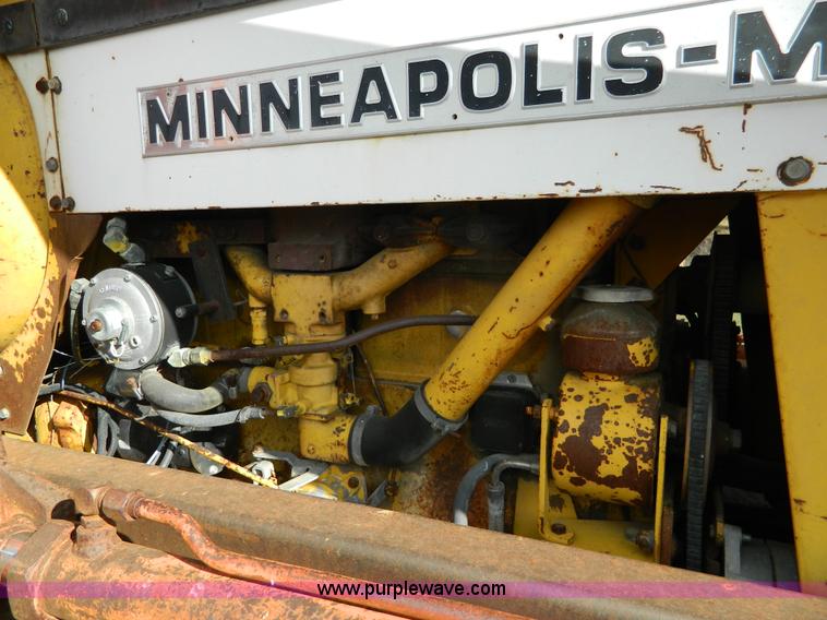 image for item B3968 1967 Minneapolis Moline M670 tractor