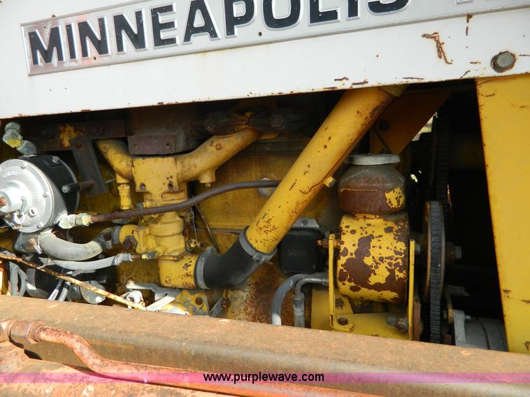 image for item B3968 1967 Minneapolis Moline M670 tractor