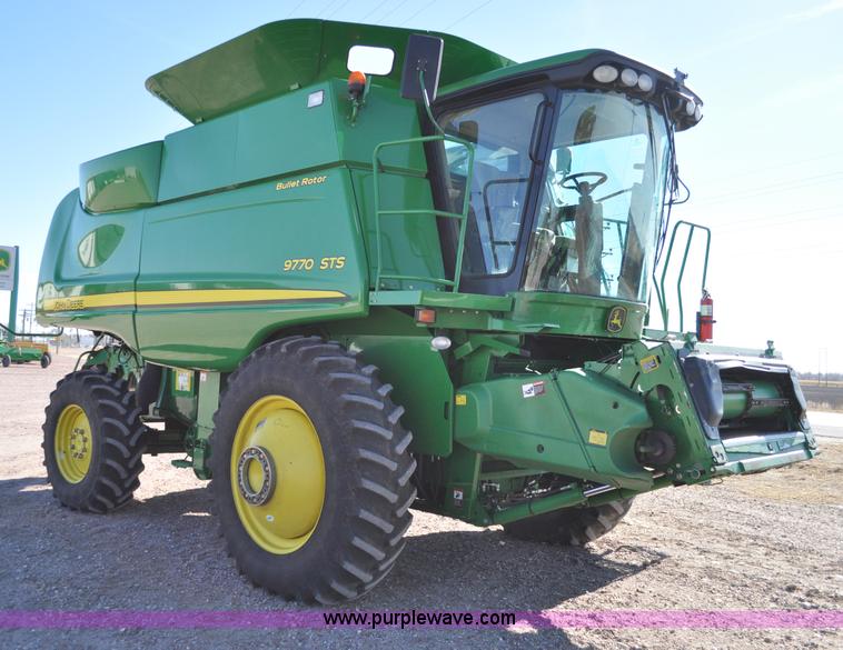 image for item C3198 2010 John Deere 9770 STS RWA combine