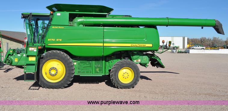 image for item C3198 2010 John Deere 9770 STS RWA combine