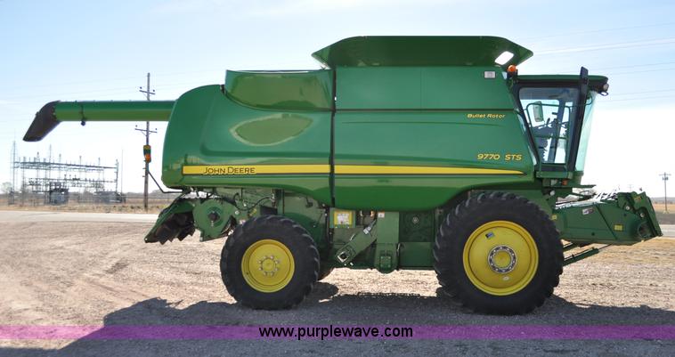 image for item C3198 2010 John Deere 9770 STS RWA combine