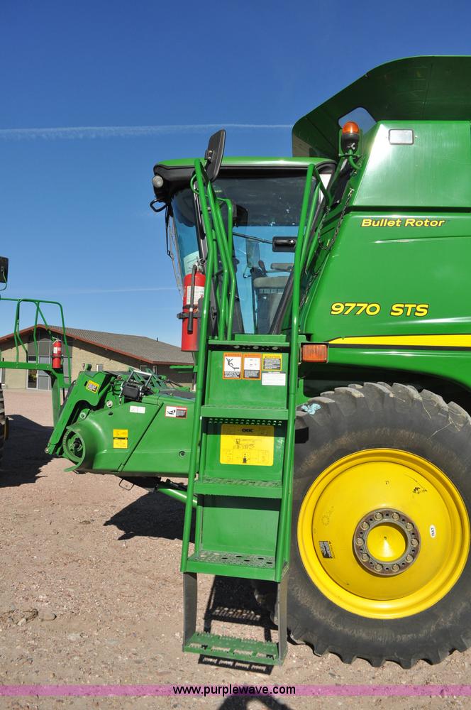 image for item C3198 2010 John Deere 9770 STS RWA combine