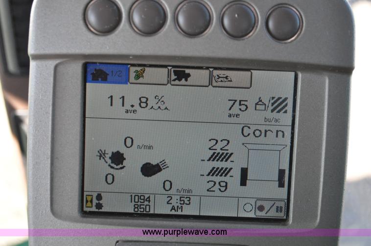 image for item C3198 2010 John Deere 9770 STS RWA combine