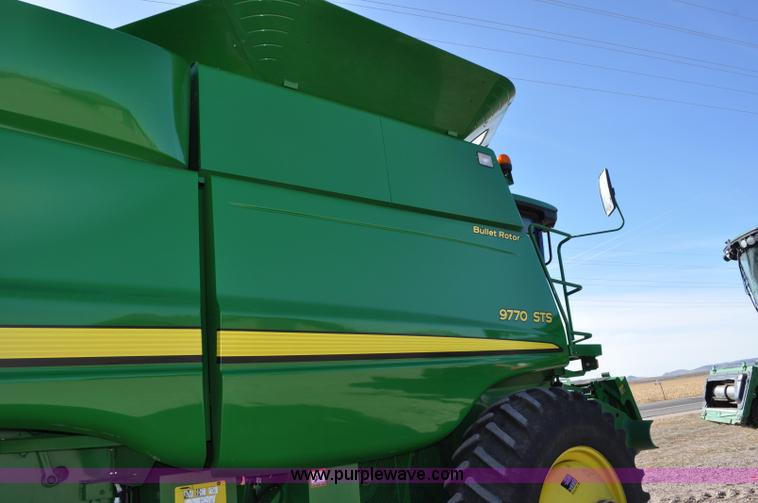 image for item C3198 2010 John Deere 9770 STS RWA combine