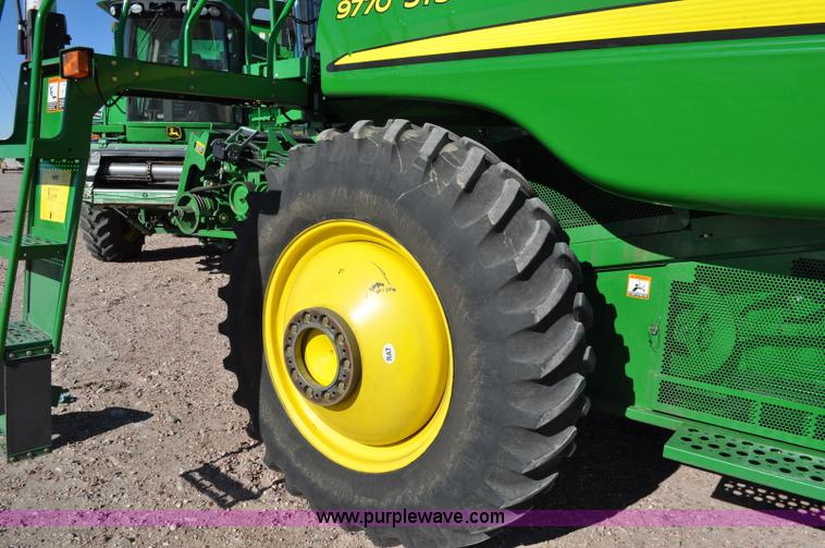 image for item C3198 2010 John Deere 9770 STS RWA combine