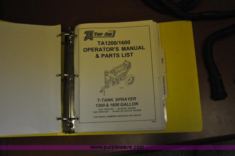 image for item C3205 2006 Top Air TA1200 sprayer