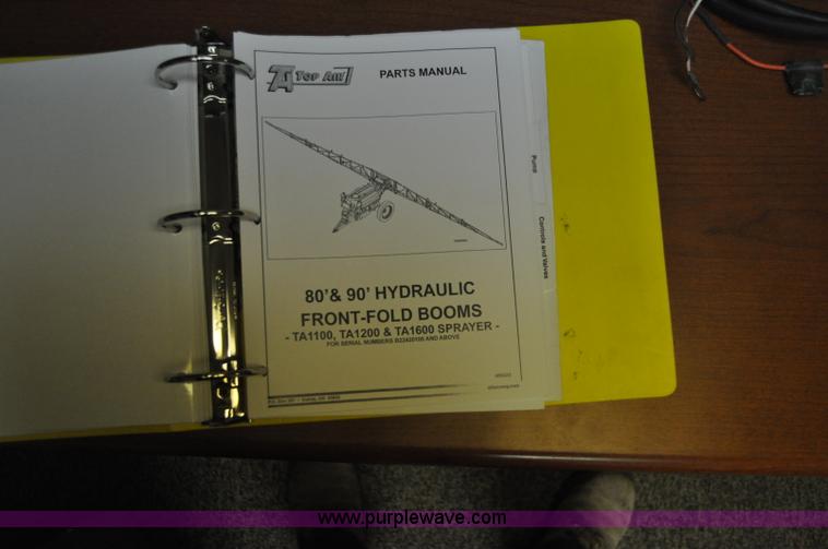 image for item C3206 2009 Top Air TA1200 sprayer